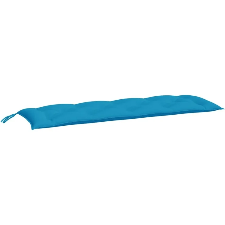vidaXL Gartenbank-Auflagen 2 Stk. Hellblau 150x50x7 cm Oxford-Gewebe 361701 – Bild 2