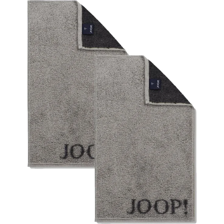 2 Stück Joop! Gästetuch Classic 1720-77 platin 30x50 – Bild 1