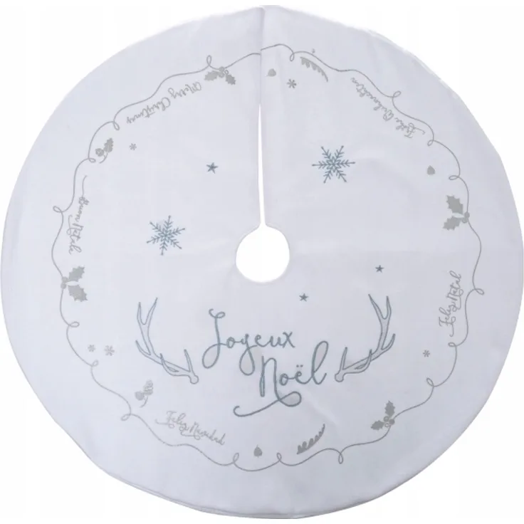 Fééric Lights and Christmas Fußmatte/Teppich mit Schrift für unter den Weihnachtsbaum (Dywanik pod choinke)