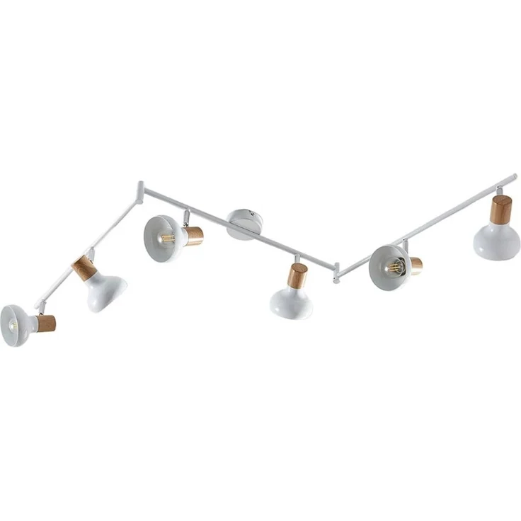 Lindby Deckenstrahler Fridolin, Metall, Weiß IP20, 6 x 40 W – Bild 4