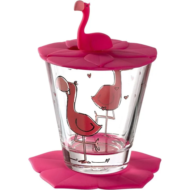 Leonardo Kinder Glas Set Bambini | Flamingo