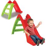 Jamara 460265 'Happy Slide', 123 x 60 x 72 cm (LxBxH), ab 12 Monaten, bis 25 kg belastbar, rot-grün
