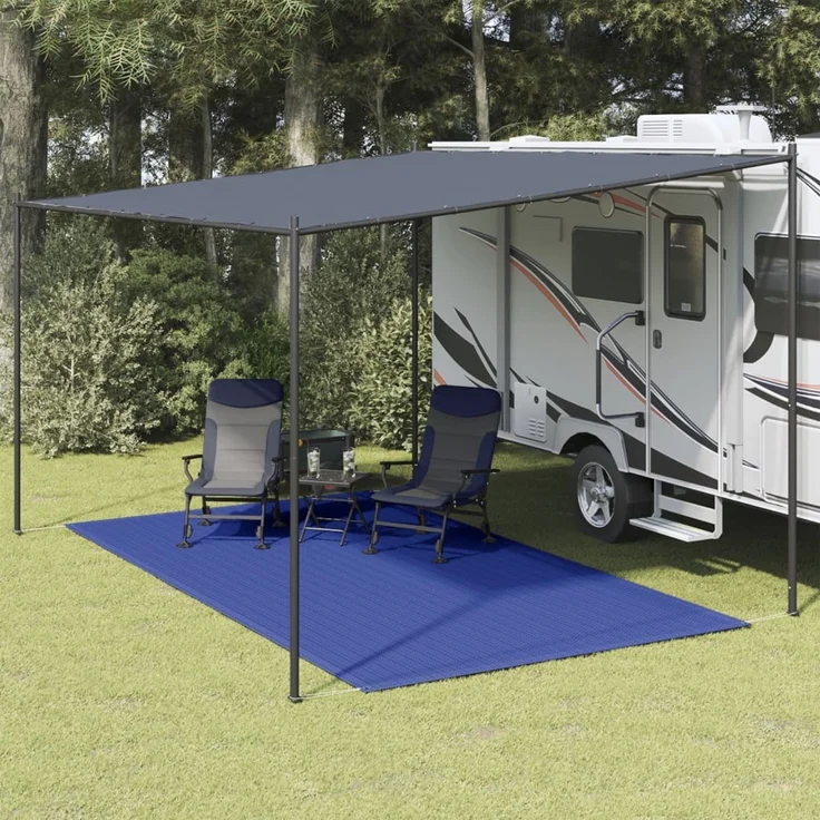 vidaXL Zeltteppich 250x400 cm Blau 310723 – Bild 1