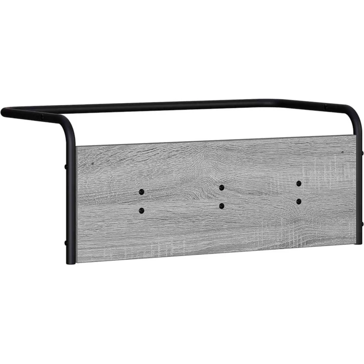 vidaXL Garderobenständer 60 x 30 x 25 cm Sonoma-Grau Holzwerkstoff 8014085 – Bild 4