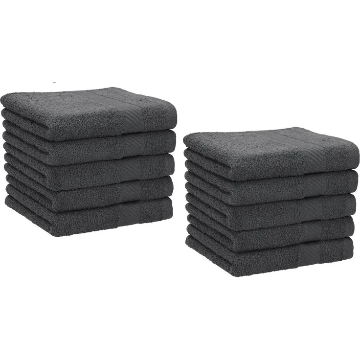 Betz Seiftuch 10 Stück Seiftücher Seiflappen Set Palermo Größe 30x30 cm