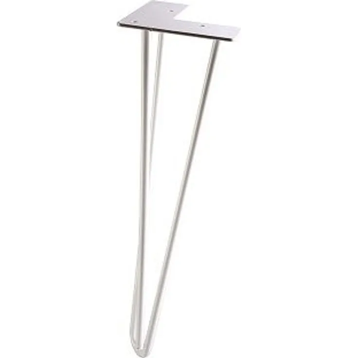 Hettich Hairpin 40 x 12 x 12 cm weiß -1 Stück