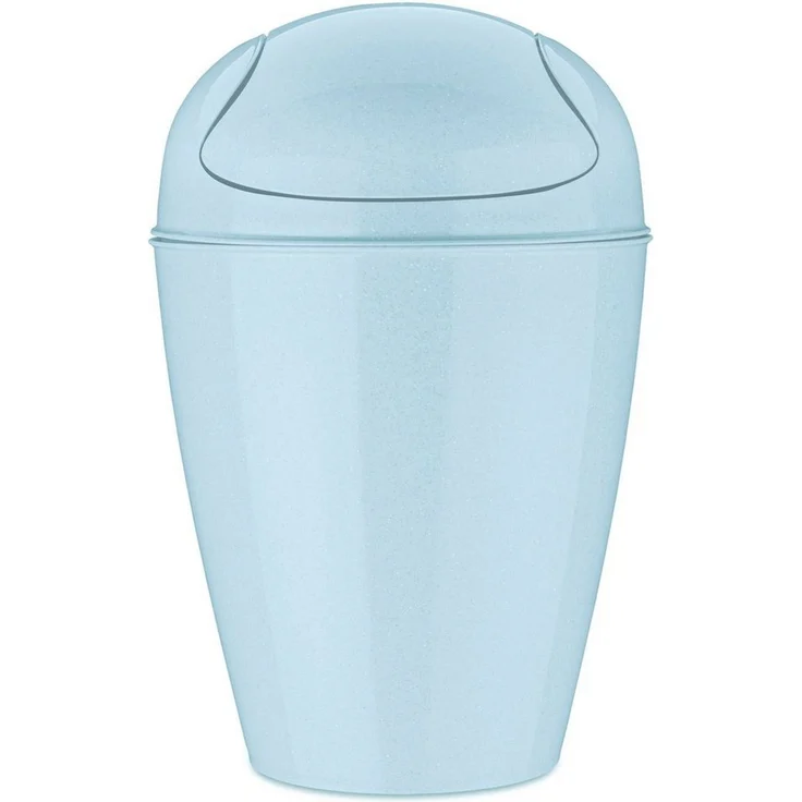 Koziol 'Del' Schwingdeckeleimer, Kunststoff, Recycled Blue, 12 Liter – Bild 1