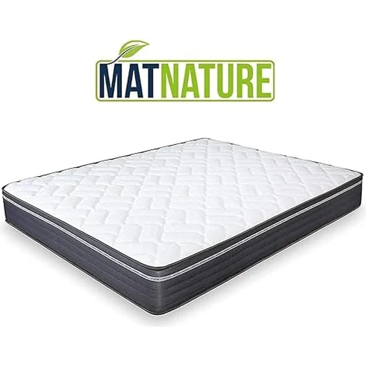 Matnature MatFoam | Wendbare Viscosoft-Matratze, fest und formstabil, Höhe 21 cm, sehr atmungsaktiv, antibakteriell, optimale Thermoregulierung, Rutschfester Stoff (120x180 cm) – Bild 5