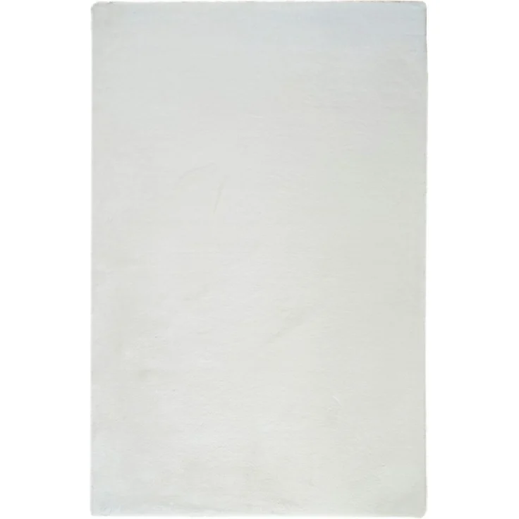 Bruno Banani Fellteppich Rabbit 2, Kunstfell Teppich, Modern, rechteckig, Höhe: 25 mm, Kaninchenfell-Haptik, sehr weich, Wohnzimmer, Schlafzimmer, Esszimmer – Bild 2