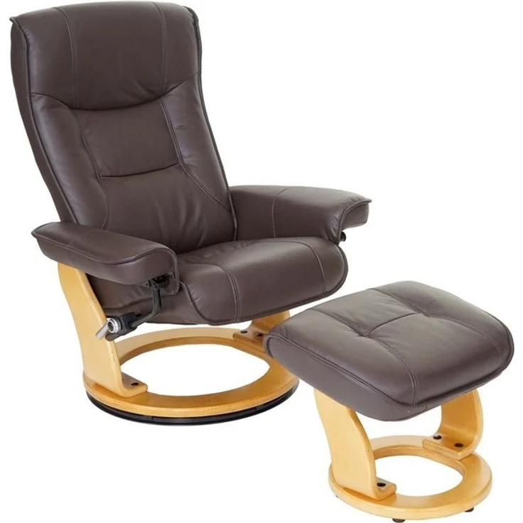 MCA furniture Relaxsessel Halifax, dicke Polsterung, inklusive Fußhocker, Armlehne höhenverstellbar – Bild 4