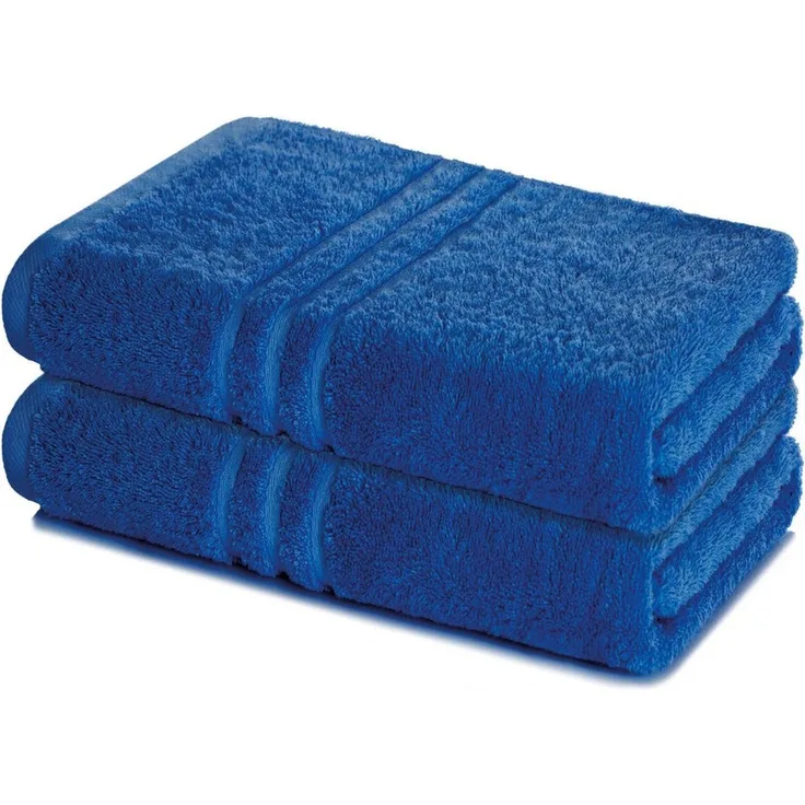 Lavea Badetuch Elena 2er Set Badetücher 100x150 cm, Duschtuch, 500 g/m² Frottier, weich & saugstark, pflegeleicht