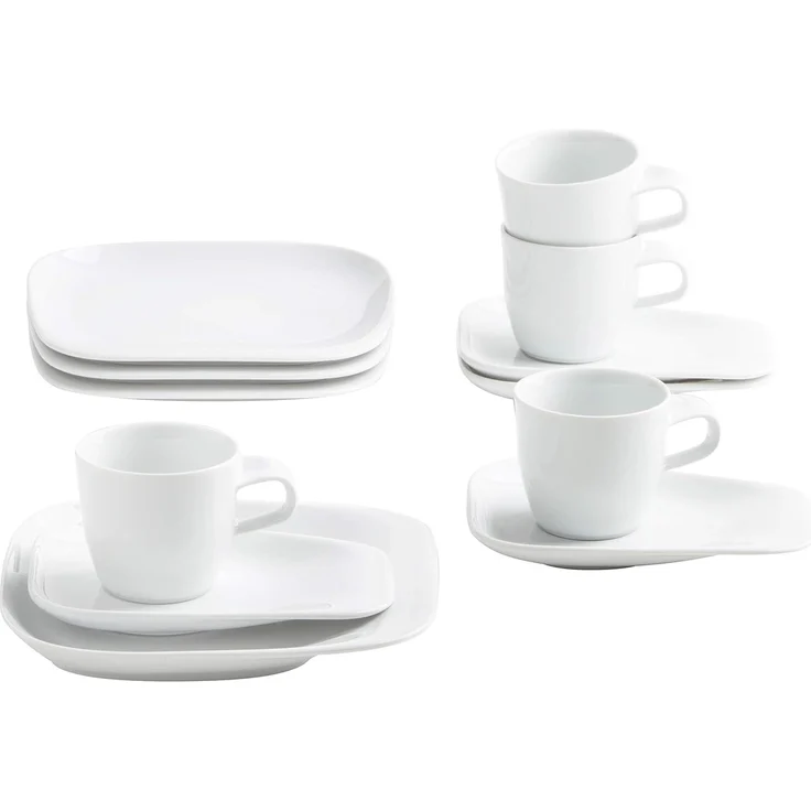 KAHLA Elixyr Kaffee-Set 12tlg. weiß