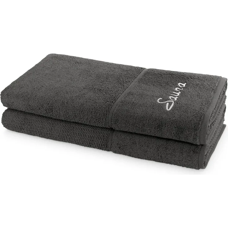 Möve for frottana Saunatuch, Walkfrottier (Set, 2-St)