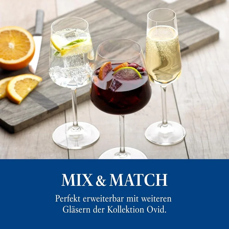 Villeroy & Boch Ovid Wasserglas 420 ml 4er Set – Bild 6