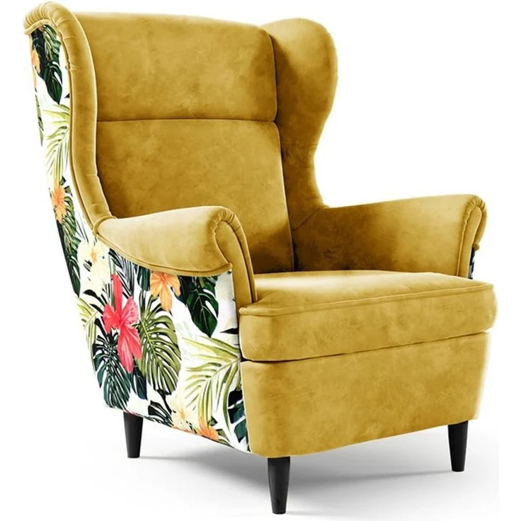 Beautysofa Ohrensessel Havana im skandinavischen Stil (hoher Rückenlehne & modernem Design), 4 trendige Farben zur Auswahl – Bild 4