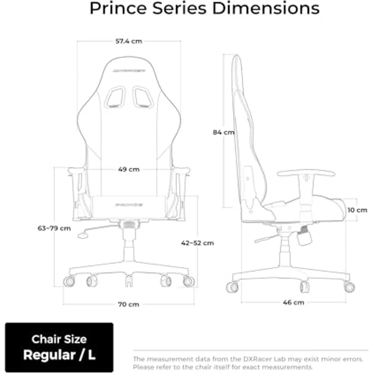 DXRacer Gaming-Stuhl PRINCE L F24 – Bild 3
