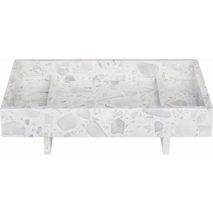 blomus Tablett -ABENTO- Elegantes Tablett aus Marmor: Vielseitiges Design, Marmor, Hochwertig, Marmor, 30x18x7,5cm, Designer, 3 Farben, Luxuriös, Pflegeleicht – Bild 4