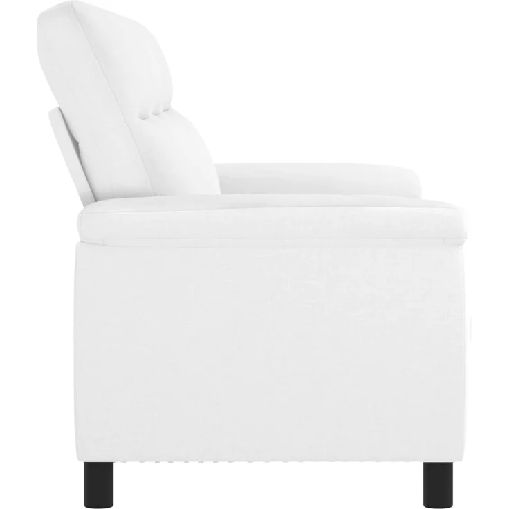 vidaXL Sofa Weiß 214 x 90 x 95 cm Stoff 42040975 – Bild 4