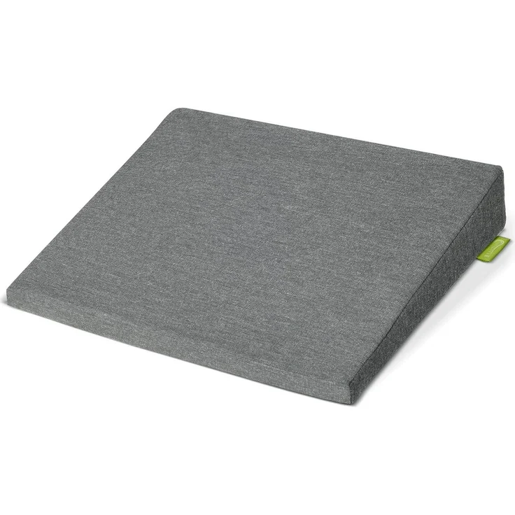 Beautissu Stuhlkissen Sitz Keilkissen formstabil Anti-Rutsch BeauErgo, Hellgrau, Rutsch Bezug Waschbar & Reißverschluss – Ergonomisches Sitzkissen – Bild 5