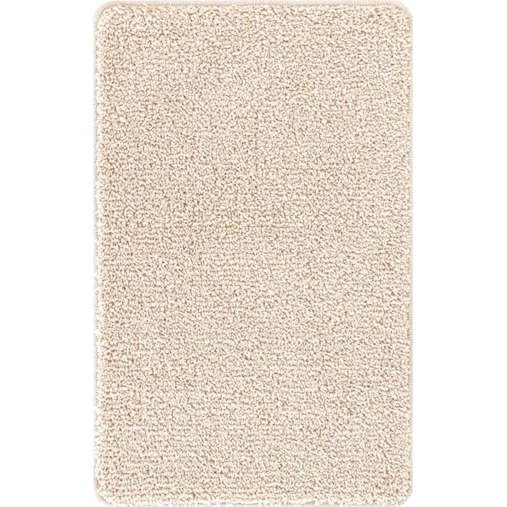 vidaXL Anti-Rutsch Badematten-Set 2 pcs Creme PP 4019856 – Bild 3
