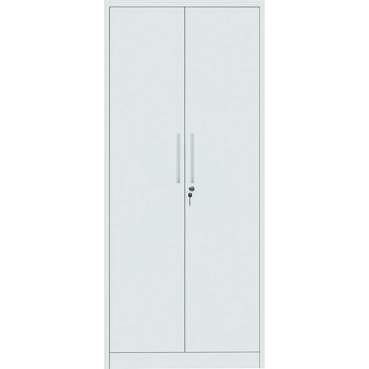 STEELSØN 'Regulus' Garderobenschrank mit 6 Fächern und Kleiderstange, Metall, hellgrau, 175x40x80 cm, abschließbar, inkl. Schloss – Bild 14