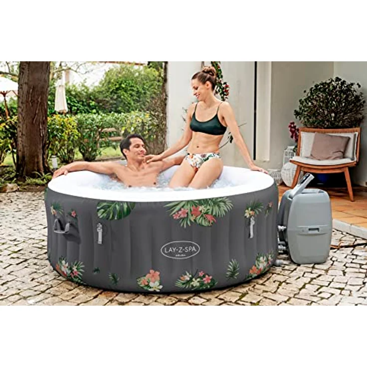 LAY-Z-SPA® Whirlpool 'Aruba AirJet™', Ø 170 x 66 cm, rund – Bild 3