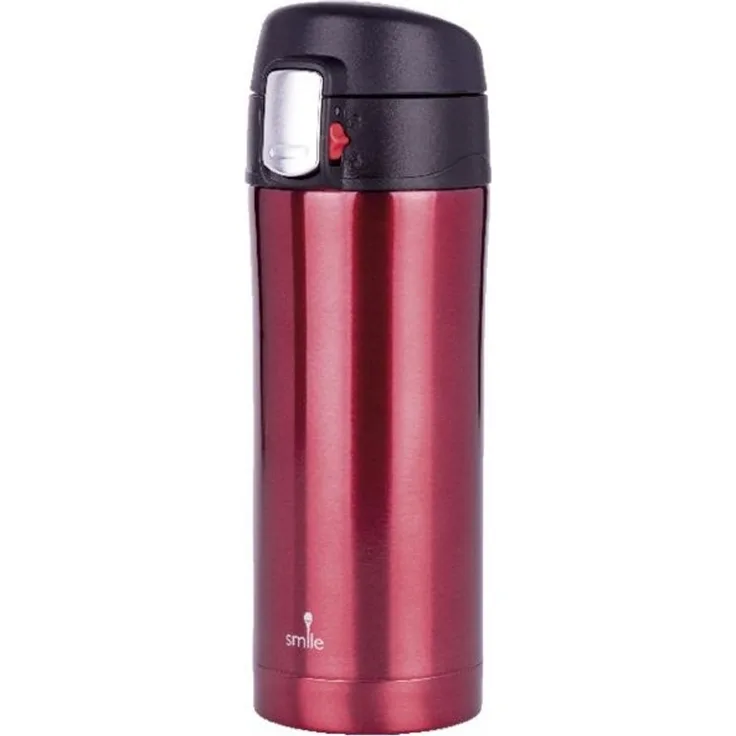 MPM Thermosflasche für unterwegs 300 ml rot (STT-1/3)