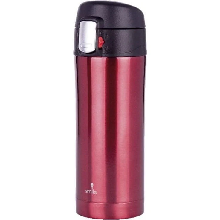 MPM Thermosflasche für unterwegs 300 ml rot (STT-1/3)