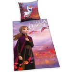 Herding 'Die Eiskönigin 2' Bettwäsche Wendemotiv, 100% Baumwolle, 135x200 cm