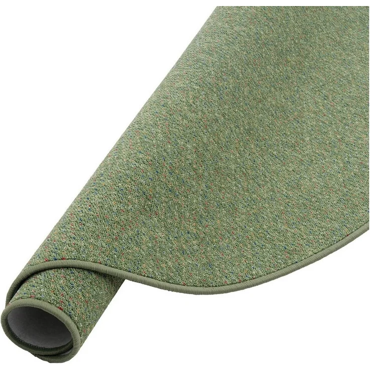 Snapstyle Veloursteppich Schlingen Teppich Alma Meliert Rund, Rund, Höhe: 8 mm – Bild 3