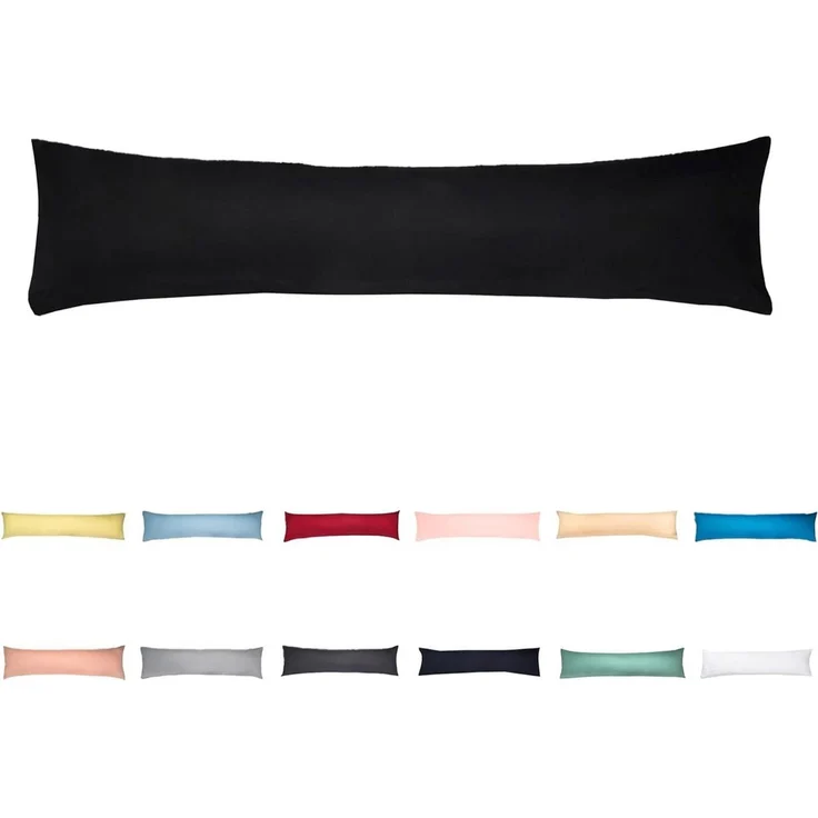 livessa Seitenschläferkissen mit bezug 40x145 cm - Schwangersschaftskissen - Schlafkissen, Kissen mit Bezug, Seitenschläferkissen : 100% Mikrofaser, Kissenbezug: 100% Baumwolle, Stillkissen mit Kissenbezug – Bild 2