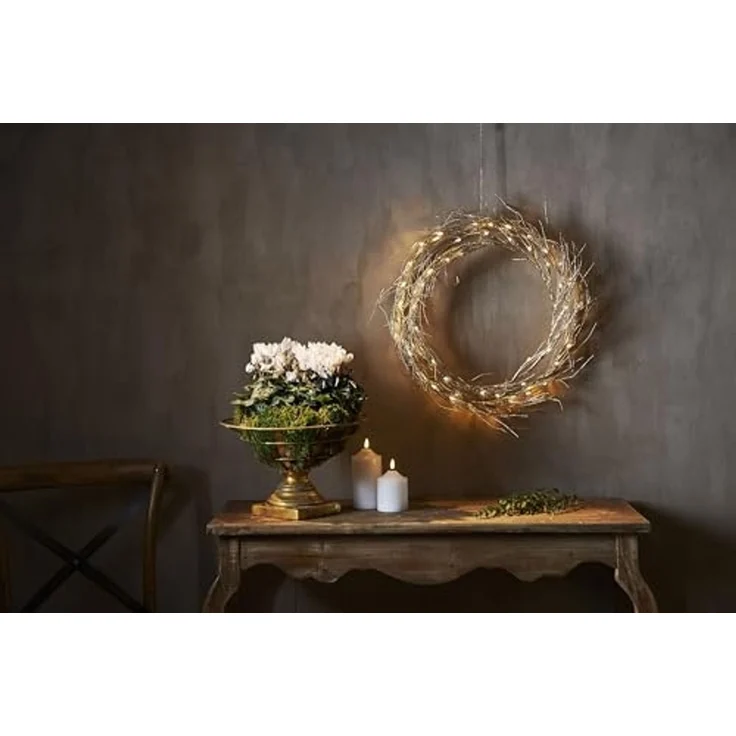Star LED-Kranz 'Fizzy', beleuchtet, – Bild 2
