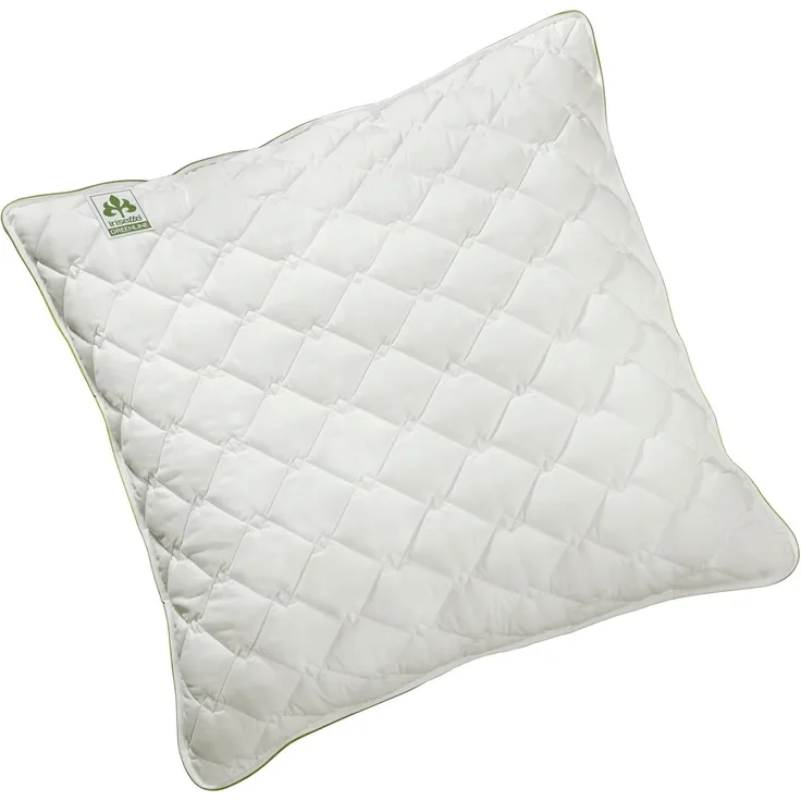 Irisette Greenline Kissen Cyclafill ECO Hohlfaserkügelchen weiß Größe 80x80 cm