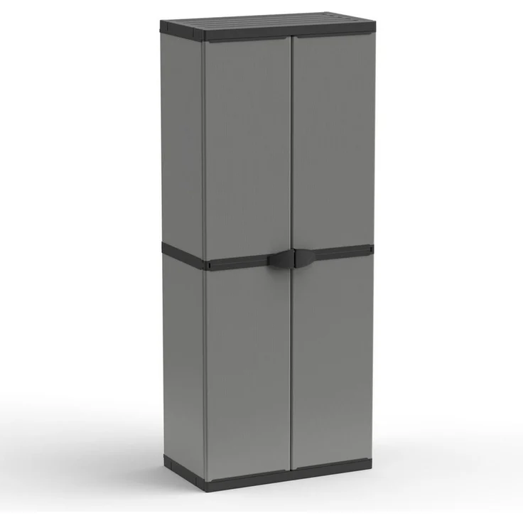 Kreher Mehrzweckschrank 'Armadio', modulares System aus Kunststoff für Keller, Garten, Garage – Bild 1