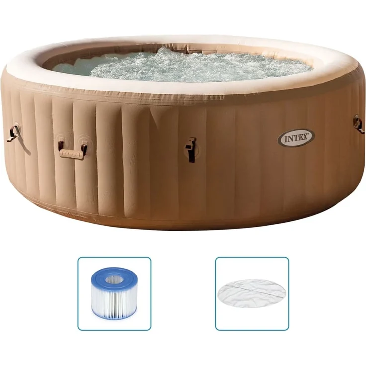 Intex Whirlpool Rund PureSpa 196x71 cm 93292 – Bild 1