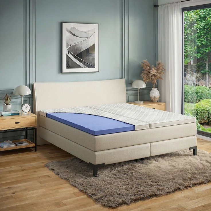 Hn8 Topper "Topper WA", 160 x 200 cm, Höhe: ca. 8 cm – Bild 4