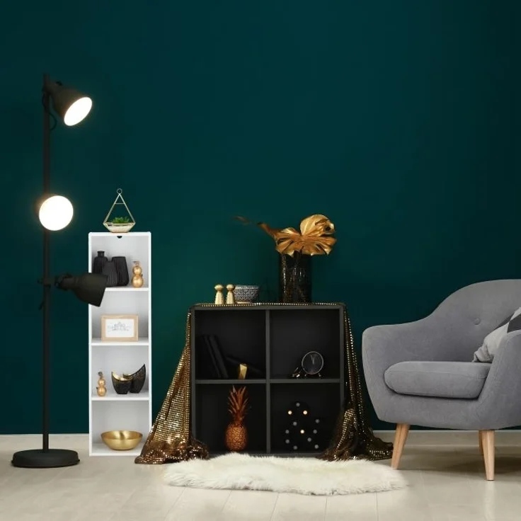 Weißes Bücherregal – Bild 2