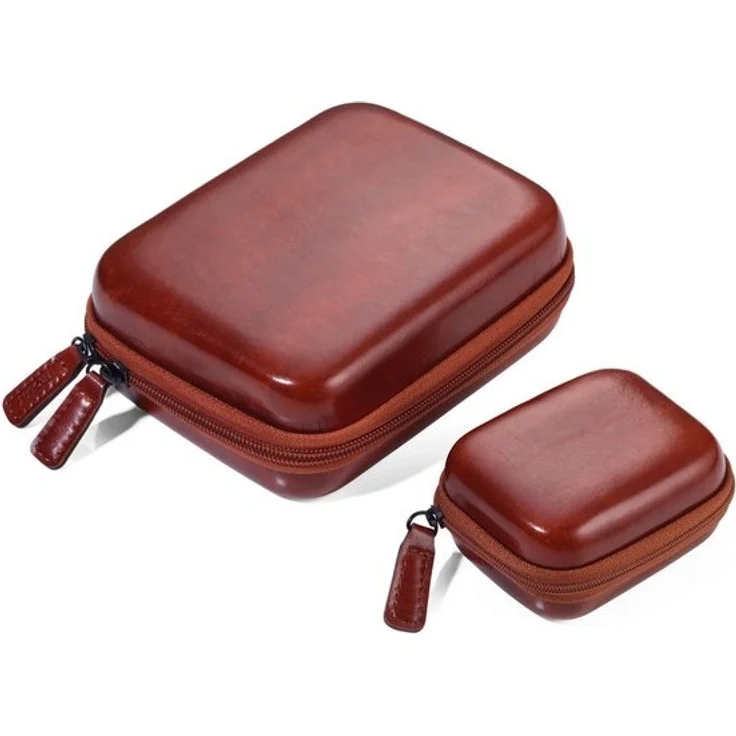 Troika 2er-Set Organizer-Etui mit Reißverschluss Onpack braun – Bild 4