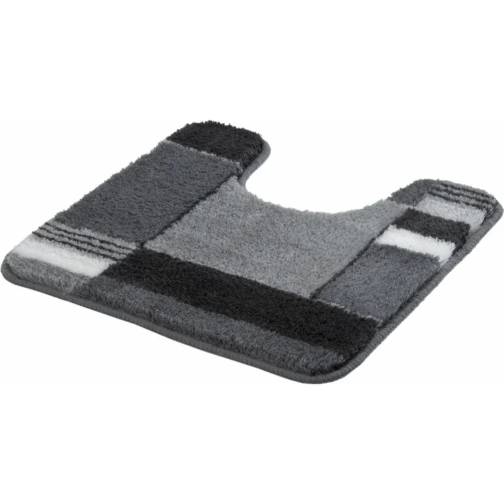 Kleine Wolke Badematte Padova, Höhe 20 mm, rutschhemmend beschichtet, fußbodenheizungsgeeignet, Kunstfaser, rechteckig, Badteppich, modernes Design, mit Bordüre, Kundenliebling – Bild 2