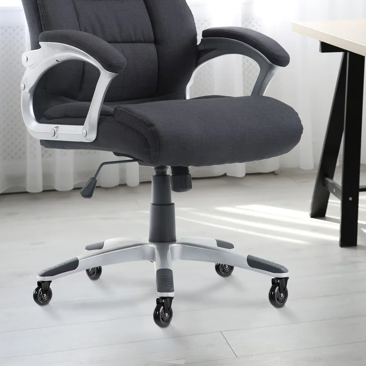 CLP 5er Set Hartbodenrollen,schwarz – Bild 3