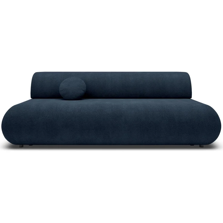 Selsey 'Armone' 3-Sitzer Sofa mit Schlaffunktion, Chenille, Dunkelblau – Bild 6