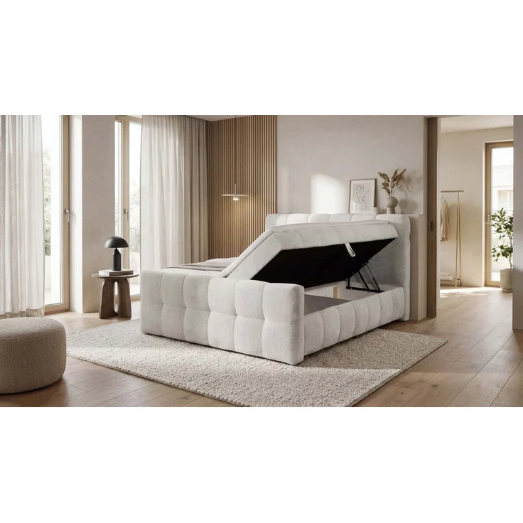 Boxbett Noosa von ED Exciting Design 180 x 200 cm mit Bettkasten – Ravello Flachgewebe – Bild 4