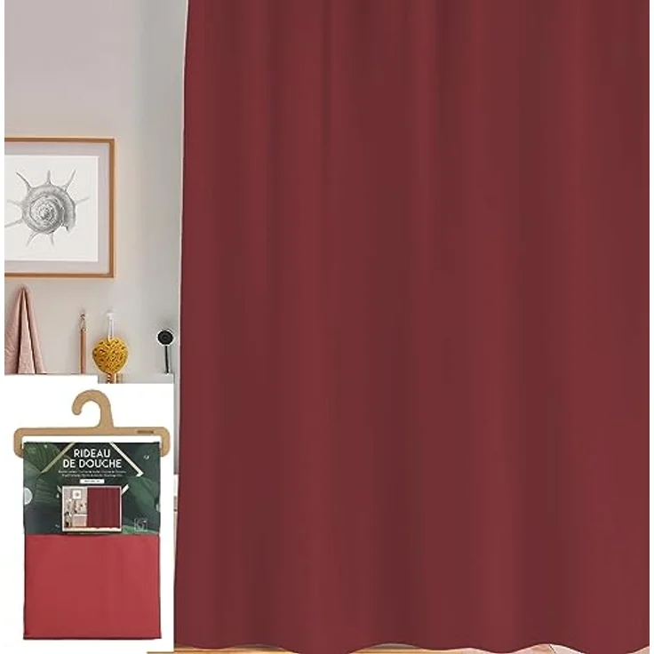 Urban Living Duschvorhang Badewannenvorhang Badvorhang Ersatzvorhang Vorhang Breite 180 cm, wasserdichtes Material – Bild 2