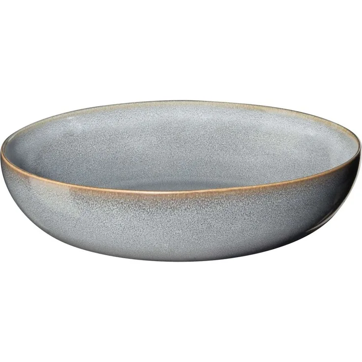 ASA Selection saisons Pastateller denim, Speiseteller, Pastaschale, Schüssel, Steinzeug, Blau, D 21 cm, 27231118
