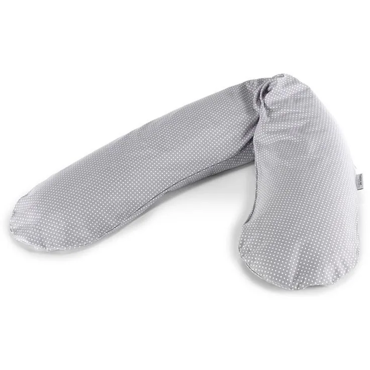THERALINE 'Punkte' Das Original Stillkissen 2019 Polyester Hohlfaser grau