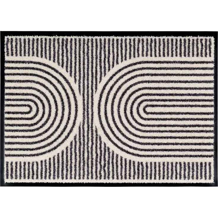 SCHÖNER WOHNEN-Kollektion Fußmatte Bellevue, rechteckig, Höhe: 8 mm, Türmatte, Schmutzfang, In und Outdoor, Sauberlauf, waschbar