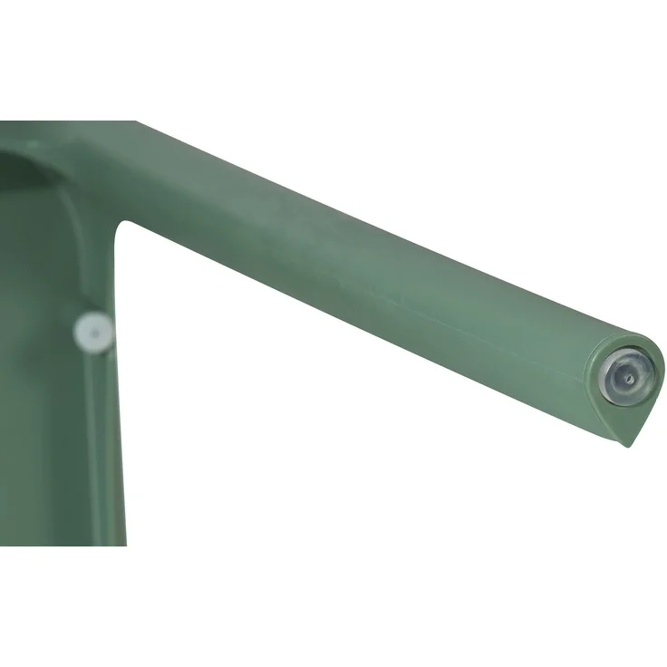 CLP 2er Set Gartenstühl Meton mit Lehne stapelbar wetterfest UV-beständig bis 150 kg,oliv – Bild 7