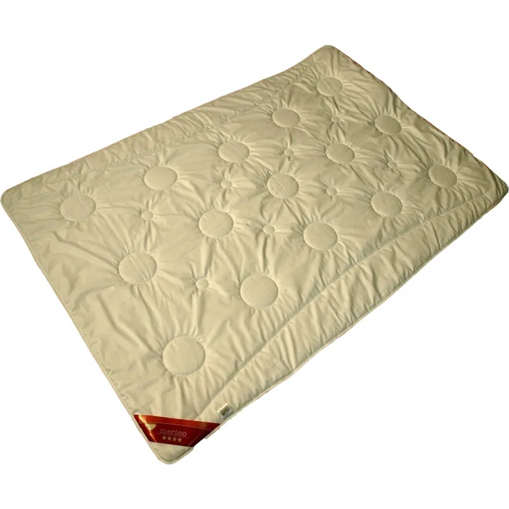 Merino Sommer Bettdecke - Extra-Leicht Steppbett - Garanta Merino 135x200 cm
