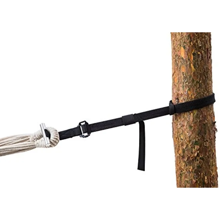 AMAZONAS T-Strap Aufhänge Set für alle Hängematten baumschonend 15-220 cm und bis 200 kg pro Aufhäung