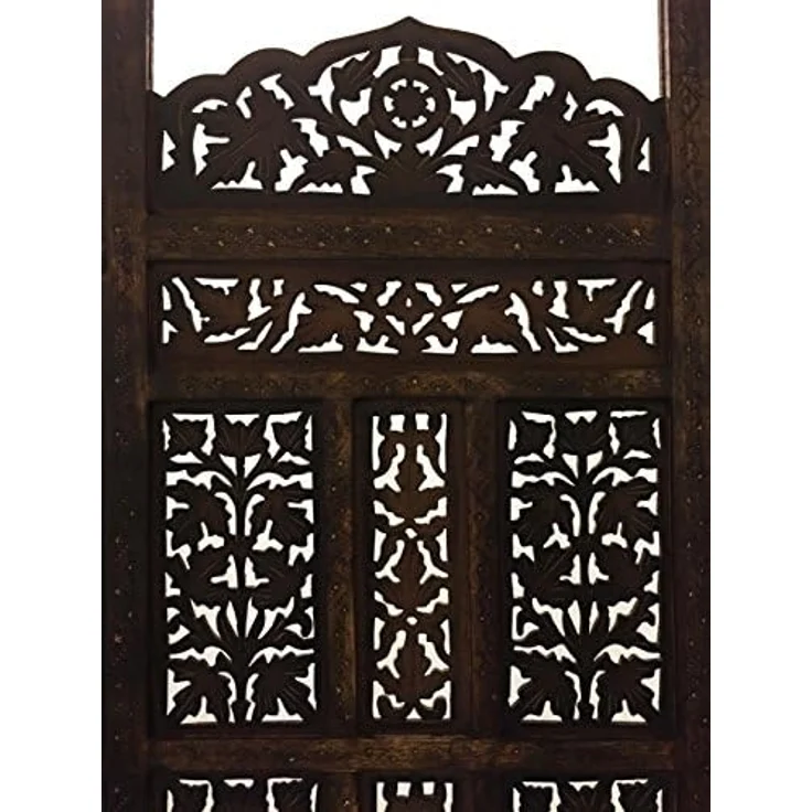 Marrakesch Orient & Mediterran Interior Paravent Orientalischer Paravent Krishna 180cm, Raumteiler, Sichtschutz, Handarbeit – Bild 5
